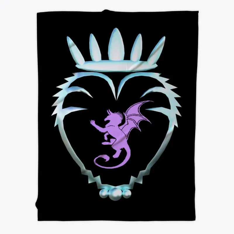 Onyx Knight Seal Fleece Blanket